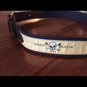Vineyard Vines Soggy Dollar men’s belt